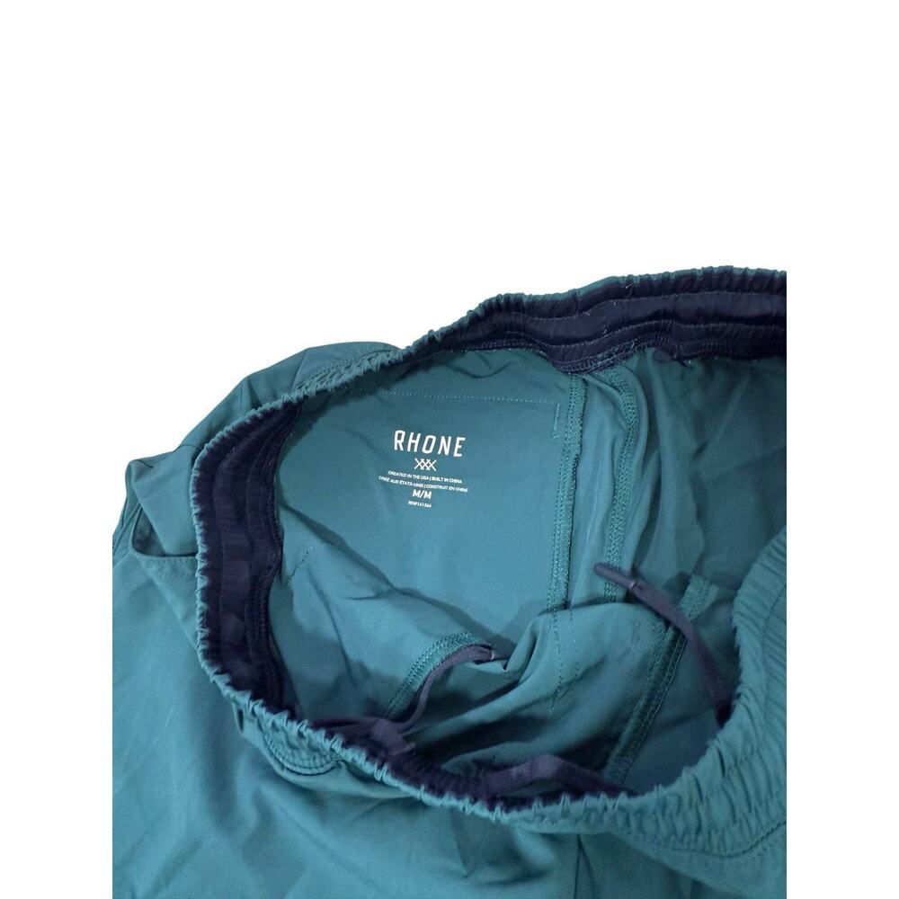 Rhône Teal Green Athletic Style Shorts Unlined Men’s Size Medium‎ 9” Inseam - Picture 4 of 8